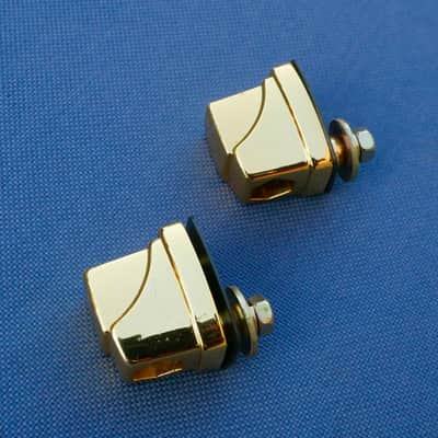 Yamaha Maple Custom Gold Lugs Pack Of 2 Pin On Top Rare image 2