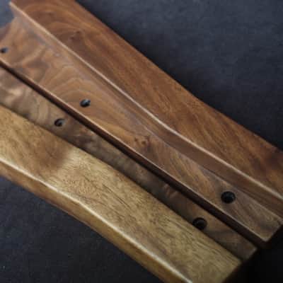 Oberheim  Matrix 6  walnut wood side panels image 2