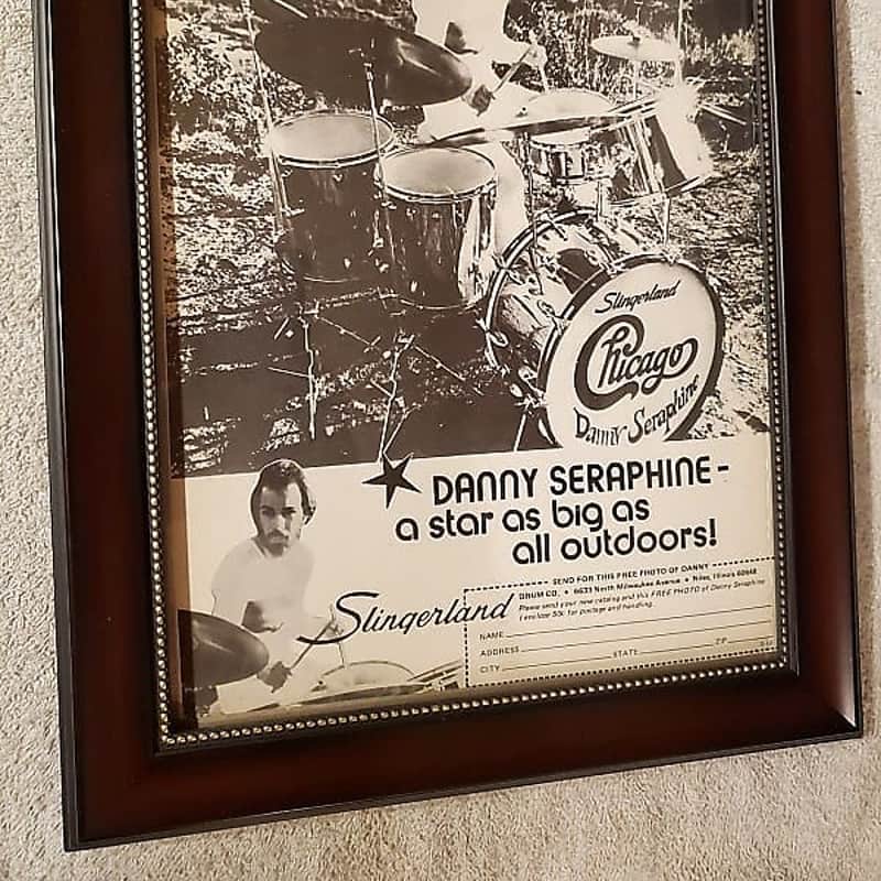 1974 Slingerland Danny Seraphine Original