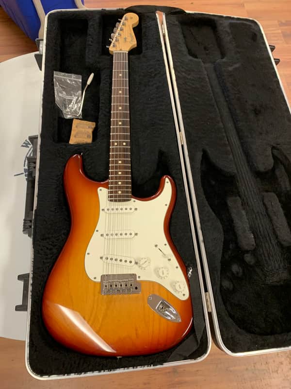 Fender American Standard Stratocaster with Rosewood Fretboard (2011) - Sienna Sunburst image 1