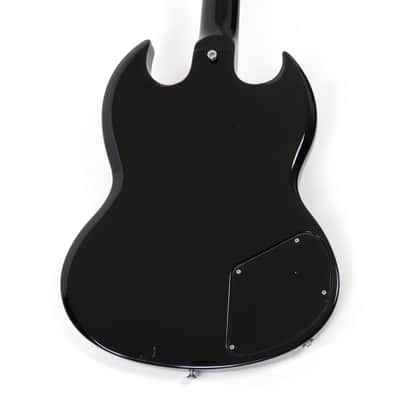 1985 Gibson SG Standard Left Handed - Black Finish - Original Case Lefty SG image 8