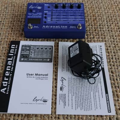 Roger Linn Adrenalinn mk 1 Guitar Effects Processor - Blue image 20
