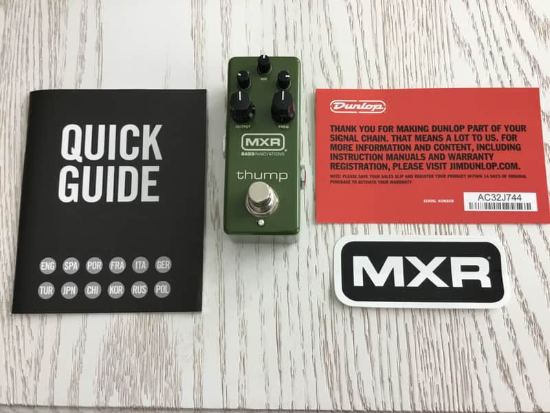 MXR M281 Thump Bass Preamp