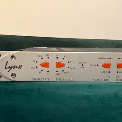 Lynx Aurora 16 16-Channel Mastering AD/DA Converter with LT-HD Pro Tools HD Card 2000s - Silver image 4