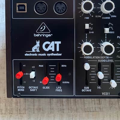 Behringer Cat Duophonic Analog Synthesizer 2020 - Present - Black image 3