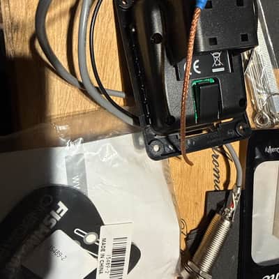 Fishman pickup Kushan Presys Never used open box - Black Plastic image 8