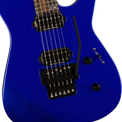 Jackson American Series Virtuoso Electric Guitar, Streaked Ebony Fingerboard, Mystic Blue image 5