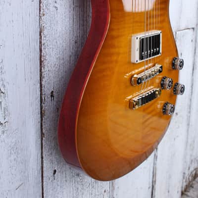 PRS S2 McCarty 594 Singlecut Electric Guitar Honey Gold Burst with Gig Bag image 10