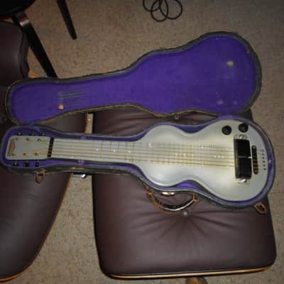 Rickenbacker Electro NS-6 1940's - faded grey burst w/OHSC image 3
