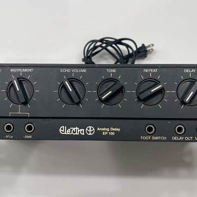 ELECTRA EP-100 Analog Delay, Mic & Instrument Inputs, Tone, Repeat, Vintage Unit - Early 80’s - Black image 10