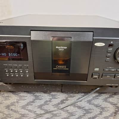 SONY CDP-CX90ES CD PLAYER/200 CD DISC CHANGER WITH REMOTE/WORKING image 3