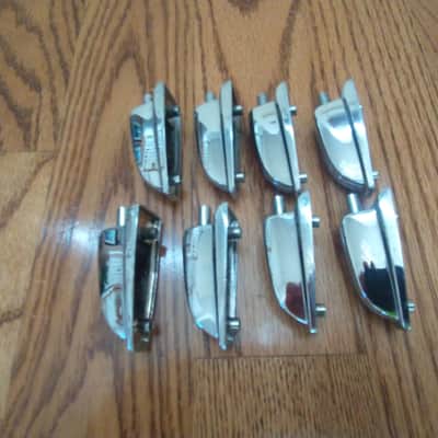 Ludwig Lot 2: (8) vintage super classic bass drum lugs 1960s era all excellent! Bild 4