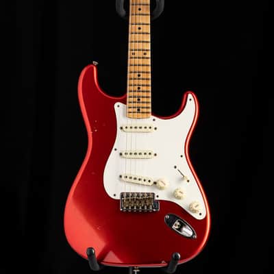 Fender Custom Shop '56 Stratocaster Journeyman Super Faded/Aged Candy Apple Red image 1