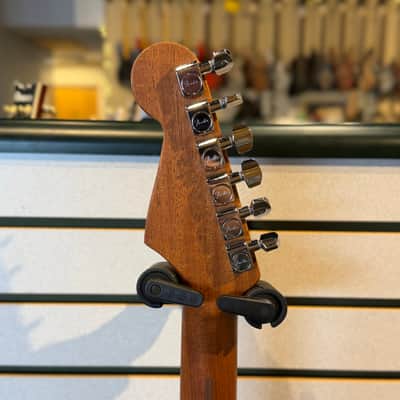 Fender American Acoustasonic Jazzmaster All-Mahogany 2022 - Present - Bourbon Burst image 6