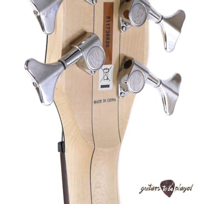 Warwick RockBass Corvette Basic 5-String Active Bass - Nirvana Black Transparent Bild 9