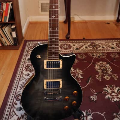 Xaviere XV-500 Pro 500 Flamed Maple Blackburst w\case image 2