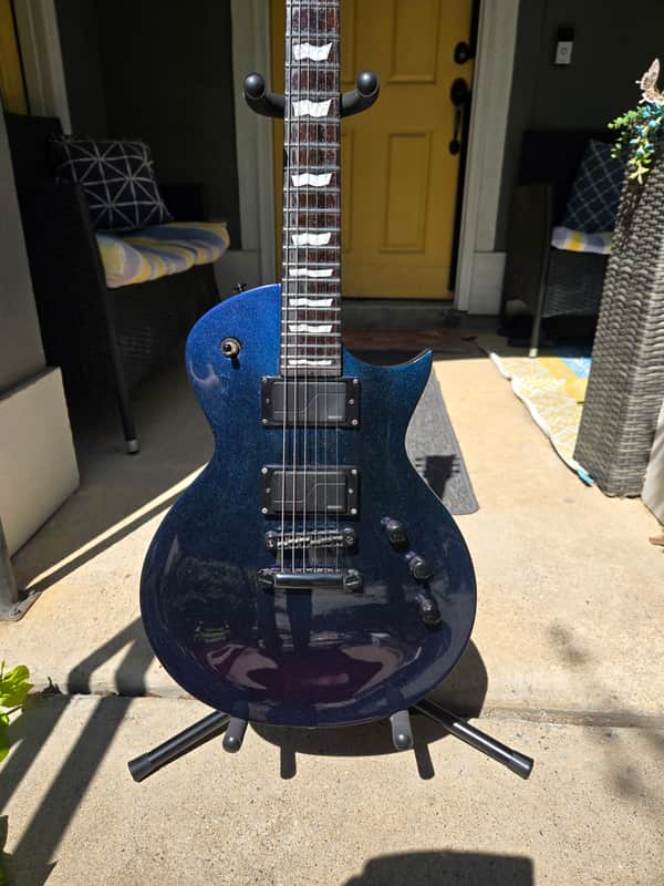 ESP LTD Eclipse deluxe 2020 - Blue andromeda