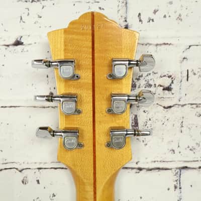Vintage 1979 Guild F-40 Blonde Small Jumbo Acoustic Guitar With Hard Shell Case image 10