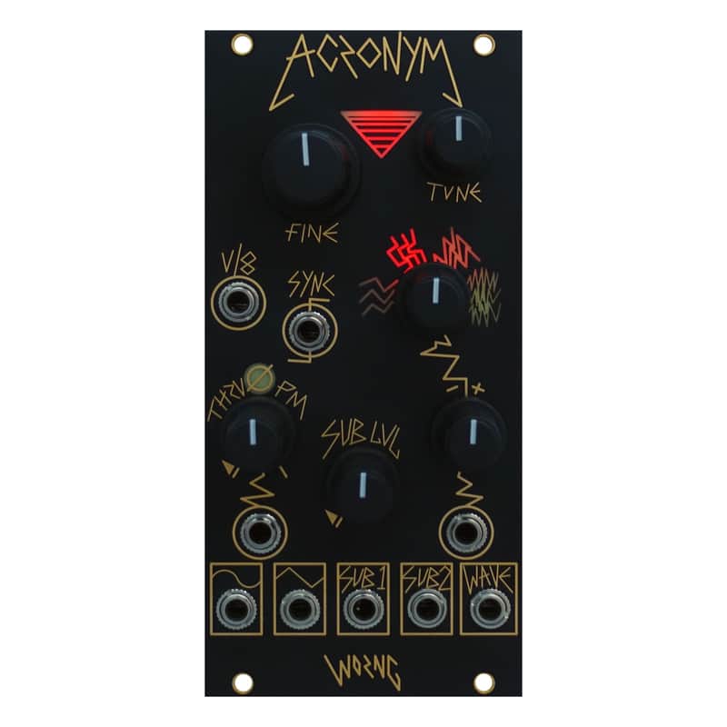 Worng Electronics Acronym Eurorack Oscillator Module image 1
