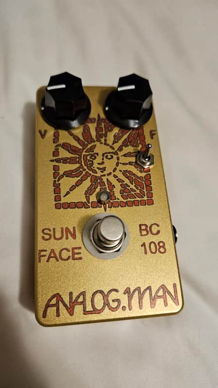 Analogman Sun Face BC108 Silicon Fuzz | Reverb