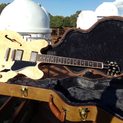 2013 Gibson ES-335 highly flamed maple - natural finish image 6