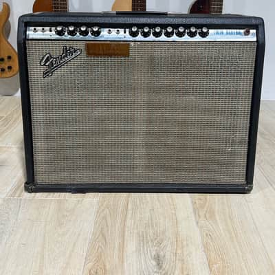 Fender Twin Reverb  1969 - a very rare & desirable Silver Panel Twin Reverb w/factory JBL D120F speakers. image 1