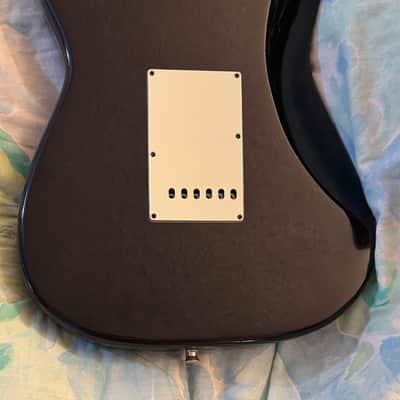 rare 2008 FENDER American Standard Strat Charcoal Frost Metallic image 7