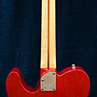 Fender Custom Shop Deluxe Telecaster 2012 – Quilted Maple Top Candy Red image 14