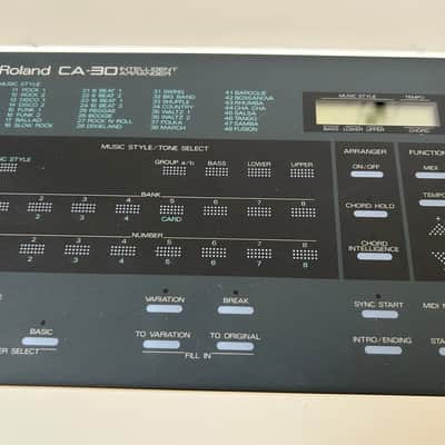 Roland Ca-30 intelligent arranger 1994 - White image 4