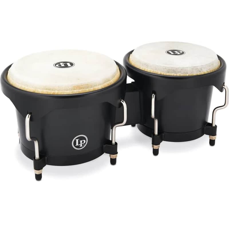 LP Discovery Series 6 1/4" & 7 1/4" Bongos - Onyx Black LP601D-OX imagen 1