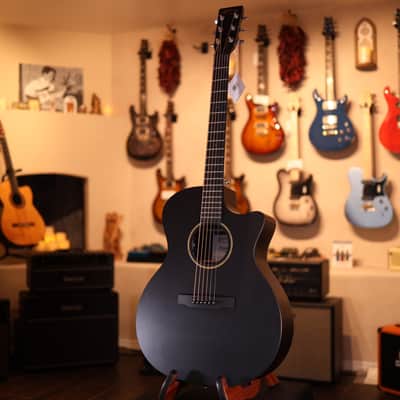 Martin GPC-X1E Grand Performance Acoustic-electric Guitar - Black 8795 image 2