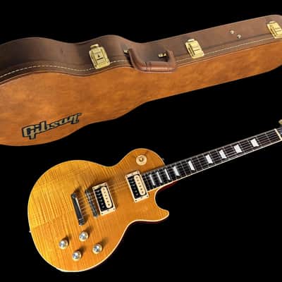 2022 Gibson Les Paul Slash Appetite Flame Top ~ Amber image 11
