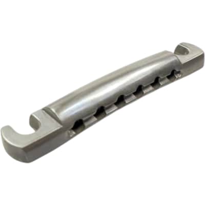 Faber TP-59P Faber TP-'59 Vintage Spec Pure ALU Stop Tailpiece, unplated! image 3