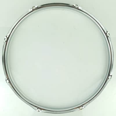 Ludwig 14"60s-70s 8-Lug 1.6mm Batter Snare/Floor Tom Drum Rim/Hoop Triple Flange image 6