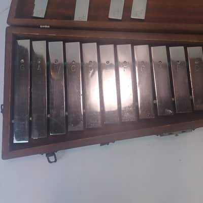 Leedy 2.5-Octave Orchestra Bells Glockenspiel Steel Xylophone Indianapolis +Case image 2