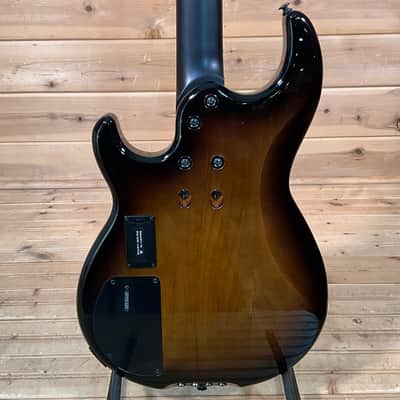 Yamaha BB734A 4-String Electric Bass Guitar - Dark Coffee Sunburst image 4