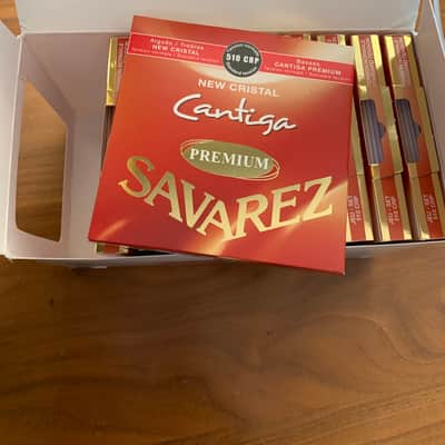 Savarez 510CRP New Cristal / Cantiga Premium Normal Tension Classical Guitar Strings, Full Set image 2