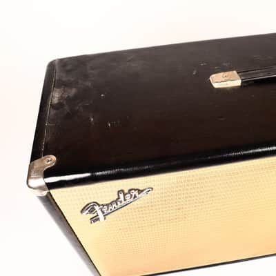 1960s Vintage Fender Cabinet Closed-Back Re-Tolexed Black image 13