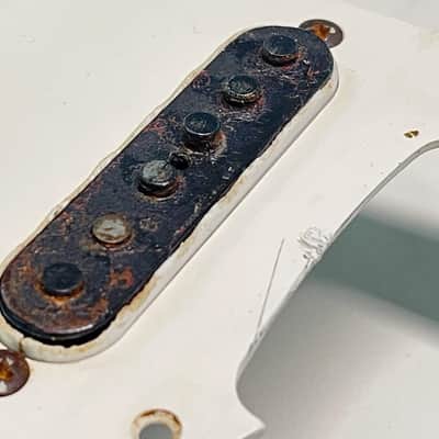 1954 Fender Stratocaster original bakelite pickup cover (polystyrene) image 4