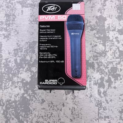 Peavey PVM 50 Super Cardioid Dynamic Microphone NOS image 3