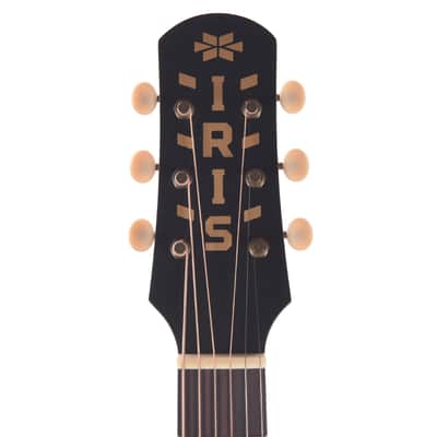 Iris OG Sitka/Mahogany Cremona Burst w/Firestripe Pickguard (Serial #1565) image 6