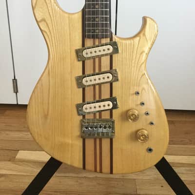 Cort PB1L 1970's Naural Neck thru, 1970's image 2