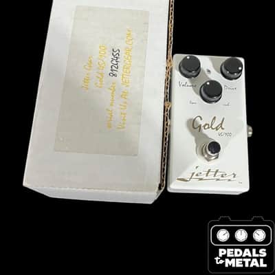 Jetter Gold 45/100 Overdrive Pedal | Reverb