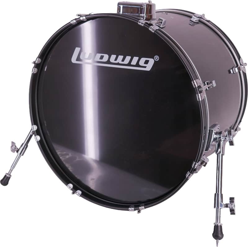 Ludwig BackBeat 22'' x 16'' Bass Drum - Black Sparkle image 1