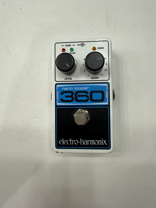 Electro Harmonix 360 Nano Looper Phrase Recorder Sampler Guitar Effect Pedal image 1