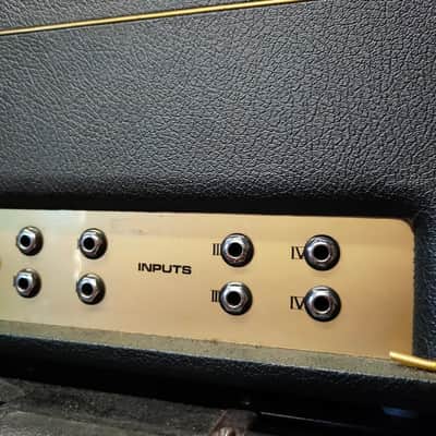 Marshall JMP 1968 Super PA 100 4-Channel 100-Watt Amp Head 1967 - 1975 - Black image 2