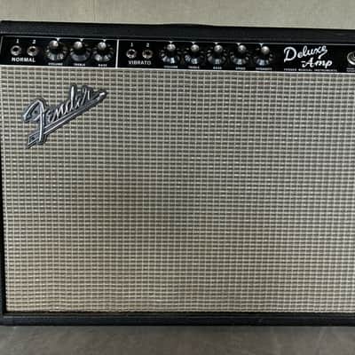 1965 FENDER BLACK FACE DELUXE - AB763 CIRCUIT - EXCELLENT CONDITION image 1