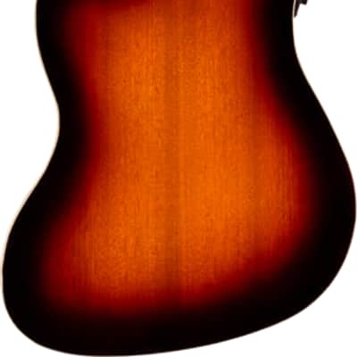 Fender Fullerton Jazzmaster Ukulele, Walnut Fingerboard, Tortoiseshell Pickguard, 3-Color Sunburst image 4