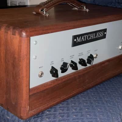 Matchless RV-1 Reverb / Preamp Tube Unit 1993 | *RARE* Wood Trim/ Blue Light + Free Shipping! image 4