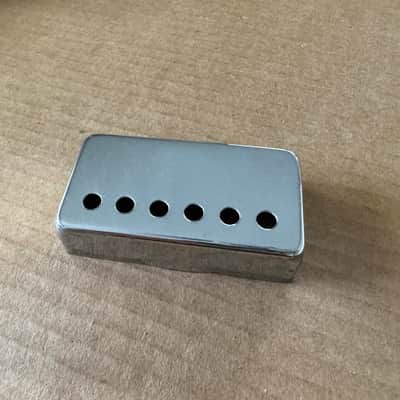 Gibson Vintage 1960's Chrome Patent # Pickup Cover ES SG 1965 1966 1967 1968 1969 1970 image 2